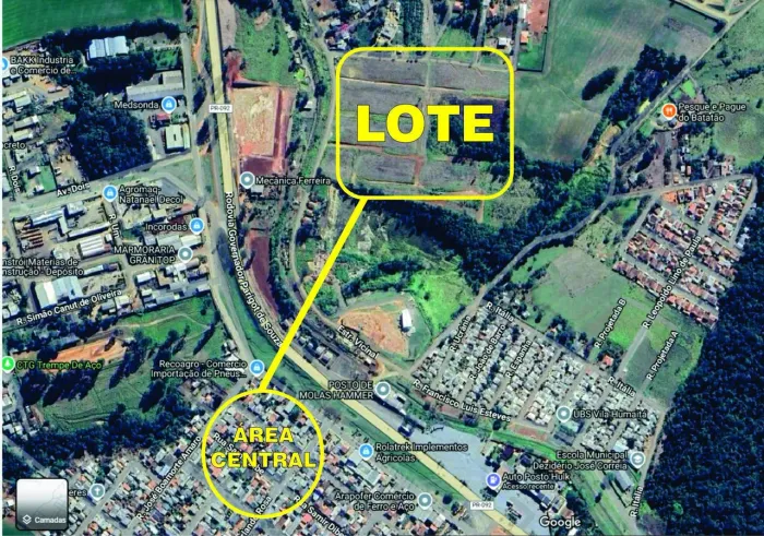 Vendo 53 terrenos de loteamento para investidor em Arapoti