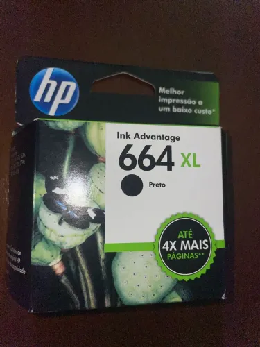 Cartucho De Tinta HP 664XL Preto - Lacrado