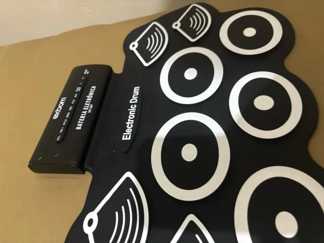Bateria Eletrônica X-Bom + Cabos