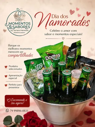Kit balde dia dos namorados