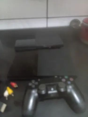 PlayStation 2 slim com defeito 