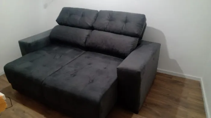 SOFA RETRATIL RECLINÁVEL 2MT PAGAMENTO NA ENTREGA NOVO DE FABRICA