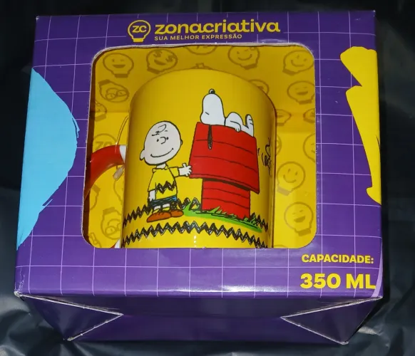 SALDÃO: Caneca Cerâmica Snoopy