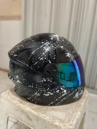 CAPACETE COM VISEIRA TAM 58