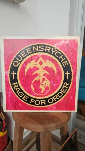 Vinil Lp Queensryche Rage For Order + Encarte