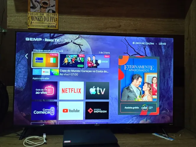 SMART TV SEMP ROKU 43' POLEGADAS