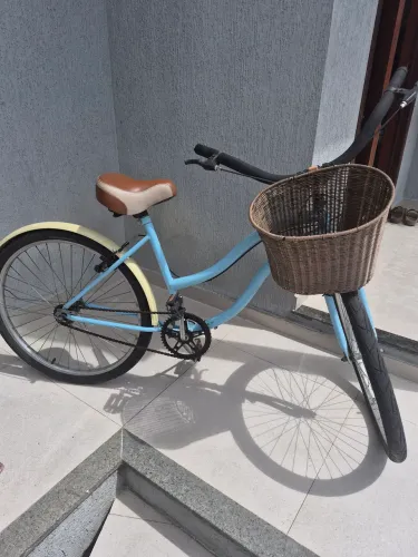 bicicleta praiana azul