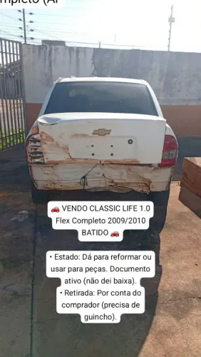 Carro completo ou todas as Peças Clássic