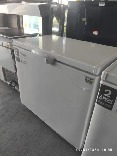 Bh freezer horizontal tampa cega fricon 300 litros