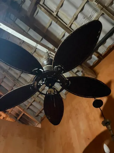 Ventilador de palha