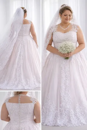 Vestido noiva tamanho 52