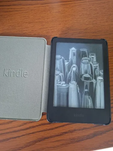 Kindle 11ª geração paperwhite 16gb 6,8 polegadas + capa original