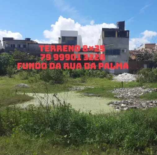 Terreno 8 X 25 m