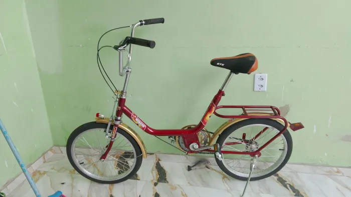 Bicicleta monareta antiga Monark relíquia 