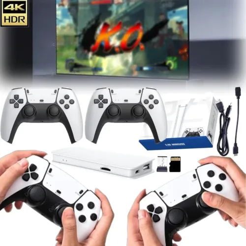 Games Retrô 64GB (versões p/ tv e portáteis)