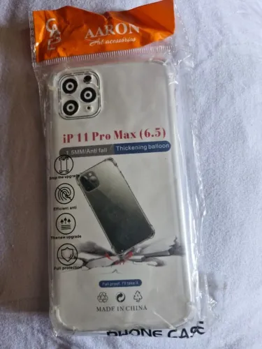 Capa de Silicone Transparente com Bordas Reforçadas ? Vários Modelos