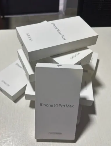 iPhone 14 Pro Max 256 GB CPO novo lacrado 1 ano garantia Apple