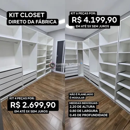 Closet Modulados MDF 15 MM 