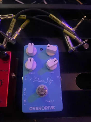 Pedal de Overdrive Caline Pure Sky ? Como novo, na caixa!