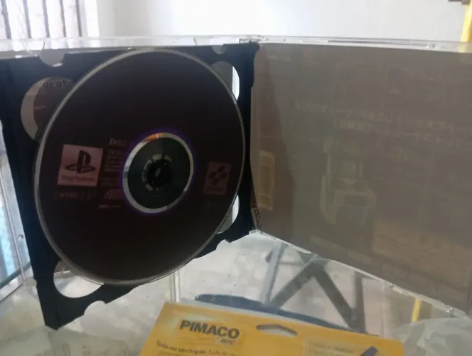 Jogo PS1 Beatmania cd duplo mídia prata