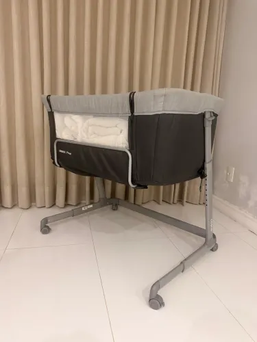 Berço Cosco Kids, 0 a 9 kg, cinza escuro