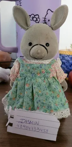 Coelho Sylvanian families vintage animatronico gigante