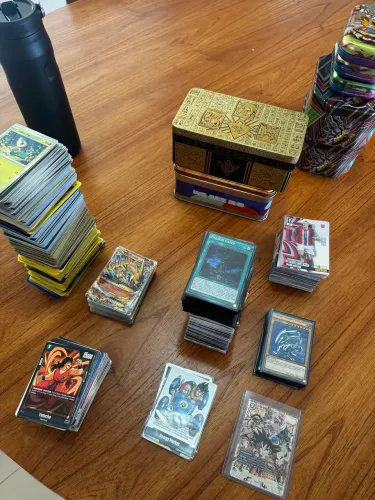 Coleção completa de cartas Pokémon+Dragon Ball+YuGiOh *TUDO ORIGINAL*