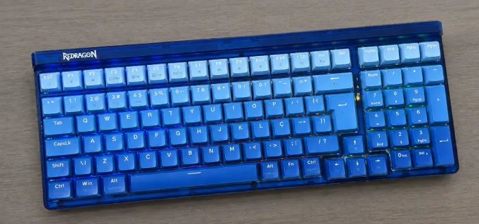 Teclado Gamer Redragon GAREN K656 Wireless Blue