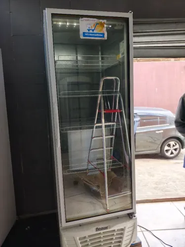 Freezer porta de vidro
