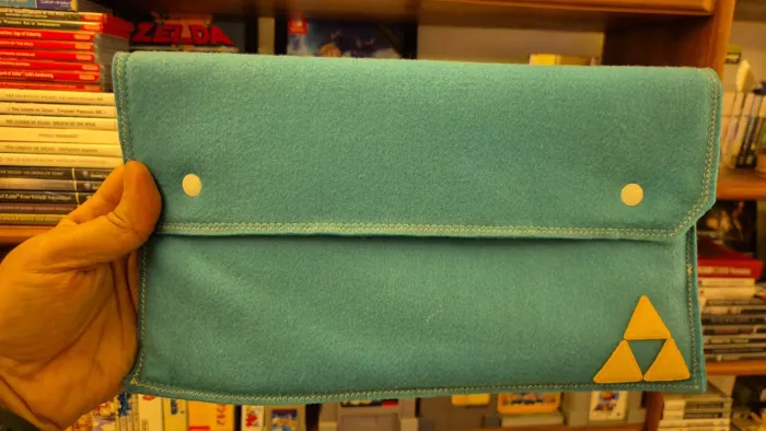 Bolsa proteção Gamepad Wii U Zelda