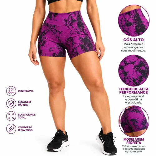 Shorts Fitness Academia Confortável