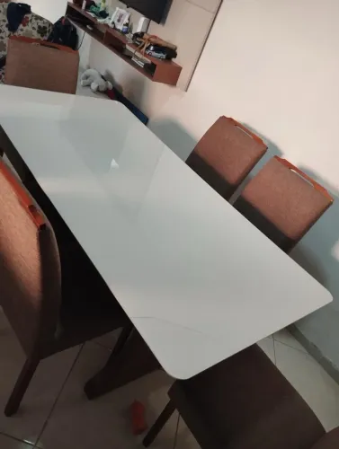 Mesa de jantar de 6 lugares