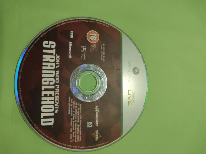 CD usado para O Xbox 360 Stranglehold