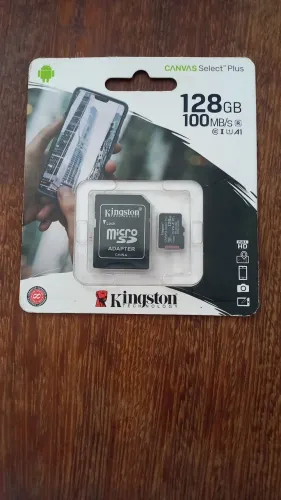 Cartão de memória 128gb