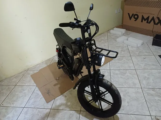 Bicicleta Elétrica 2 baterias novíssima 