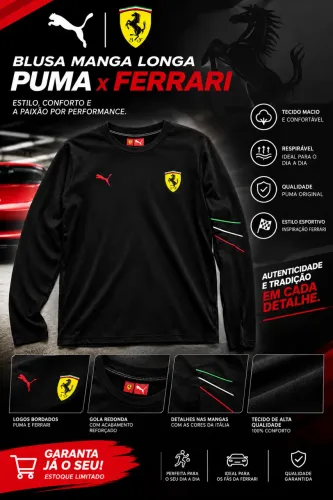 Camiseta Puma - scuderia Ferrari - ORIGINAL