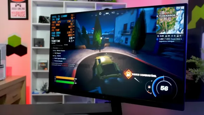 Monitor LG 144hz Novo na caixa