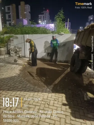 Retirada de entulho com mão de obra