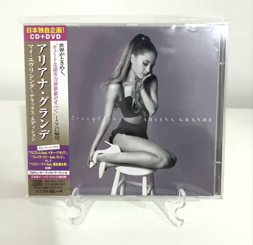CD + DVD Ariana Grande My Everything Japonês 