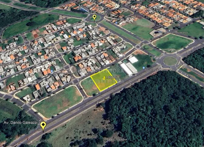 Terreno na Avenida Danilo Galeazzi 1800m² ao lado do Residencial Vila Madalena.