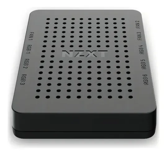 Controlador Rgb E Ventilador Nzxt Ac-crfr0-b1-6 6 Canais Rgb