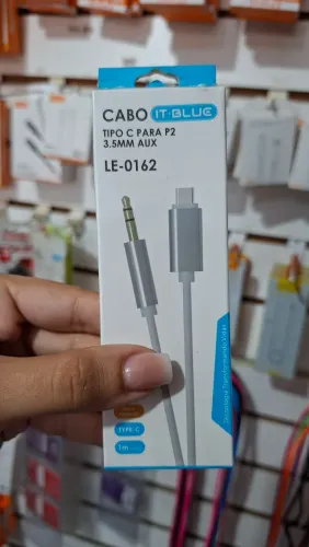 Cabo TIPO-C para P2 (aux) 3.5mm