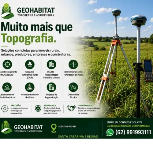 Topografia & Agrimensura | Regularização de Imóveis Rurais