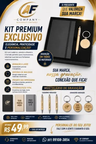 Kit Premium Personalizado