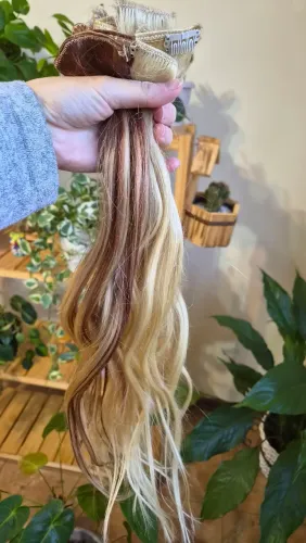 Cabelo Humano , Mega Hair Natural, tik tak, alongamento, aplique
