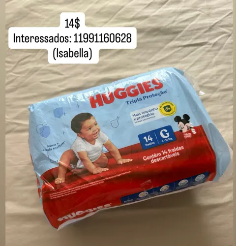 Fralda Huggies G