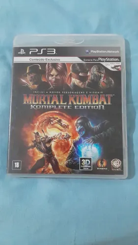 Mortal Kombat Komplete Edition PS3 conservado!