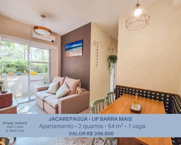 Up Barra Mais | Apartamento 2 quartos - Jacarepaguá