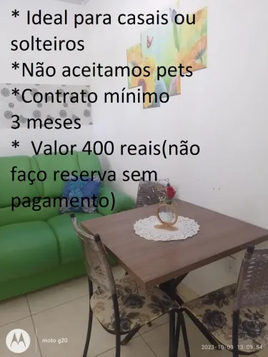 Alugo kitnets em Dias Dávila  - leia a descrição