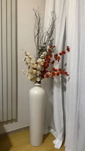 Vaso Vietnamita + Flores